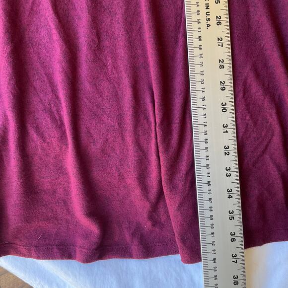Old Navy Women Dress size XL Long Sleeve KneeLength Casual Stretchy Purple - Picture 3 of 8